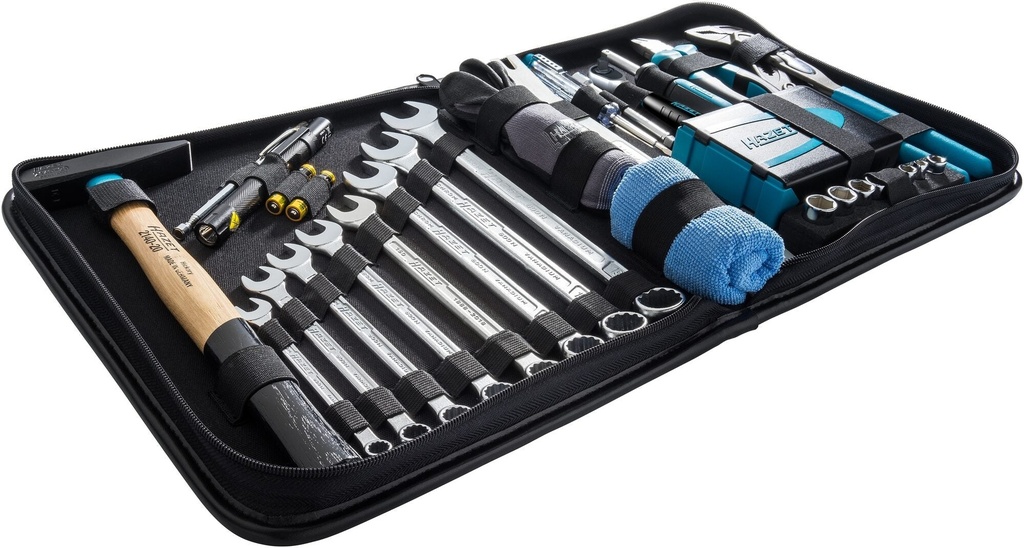 Leather tool case with 64-pc assortment (1520/64)