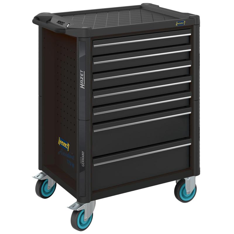 Tool trolley Assistent 179N, 7 drawers, RAL 9005 (179N-7-RAL9005, HAZET)