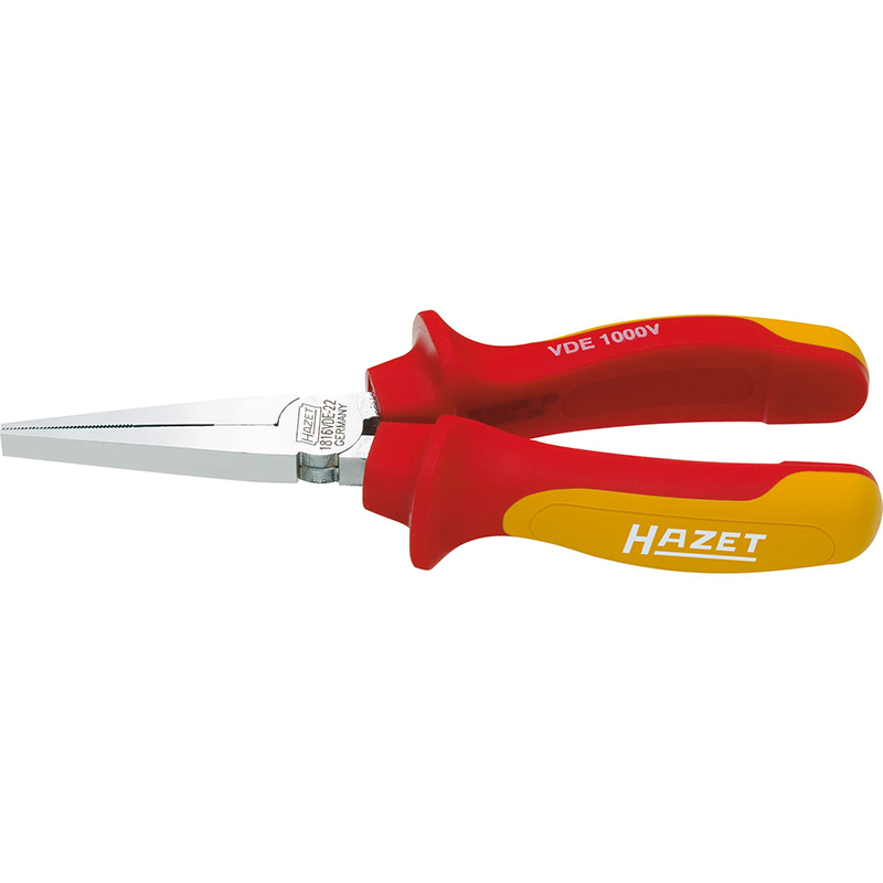 Flat nose pliers - with protective insulation (1816VDE-22, HAZET)