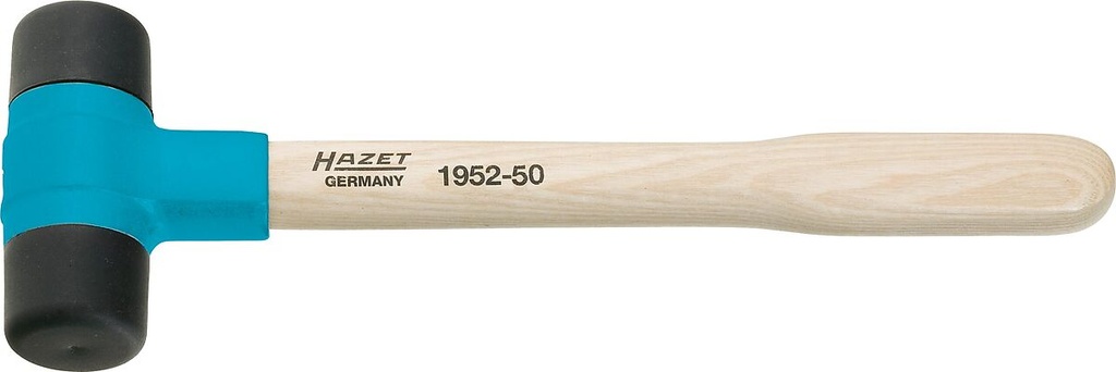 Plastic soft-faced hammer, low rebound, 50 mm (1952-50, HAZET)