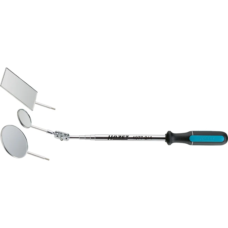 Telescopic inspection mirror set 1977-2/4, 740 mm (28160, HAZET)