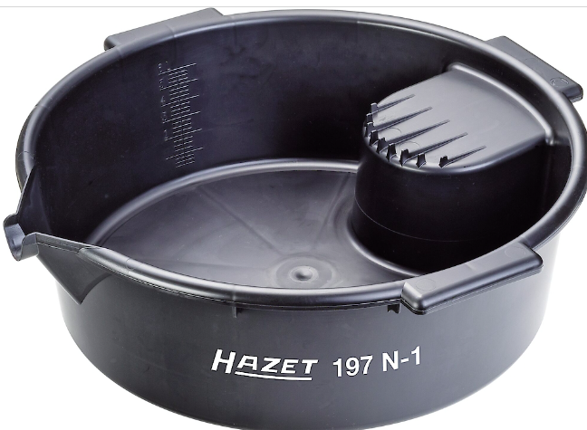 Skysčių surinkimo indas - 6 l (197N-1, HAZET)