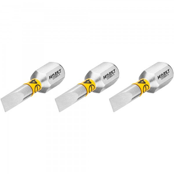 Screwdriver bit, 1/4″ (6.3 mm) hex, one-piece (2208N-4/3, HAZET)