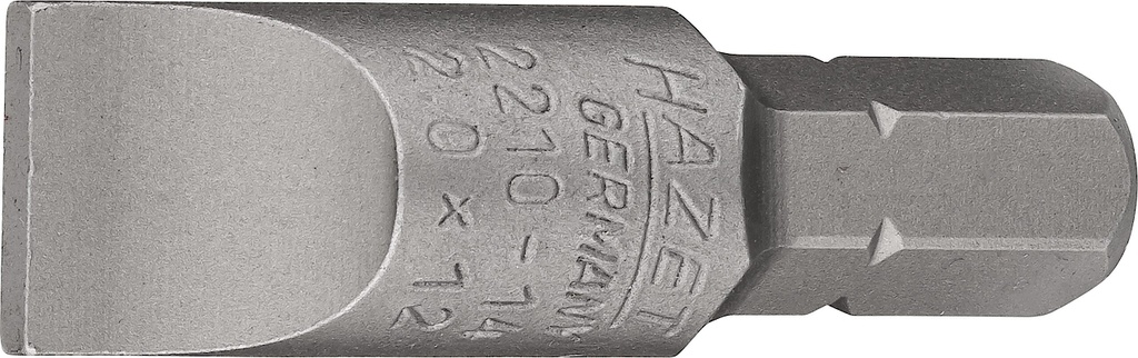 Screwdriver bit, 5/16″ (8 mm) hex, one-piece (2210-14, HAZET)