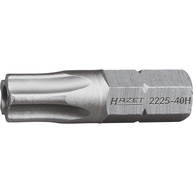 Žvaigždinis (5-star) antgalis su kaiščiu 1/4", dydis 40H (2225-40H, HAZET)