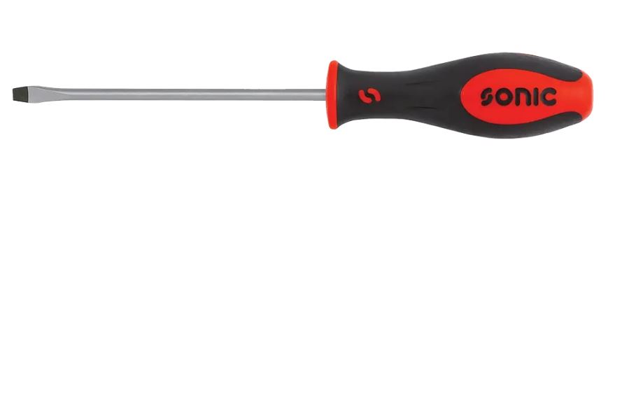 Slotted screwdriver, 4x75 mm, 13304, SONIC EQUIPMENT 