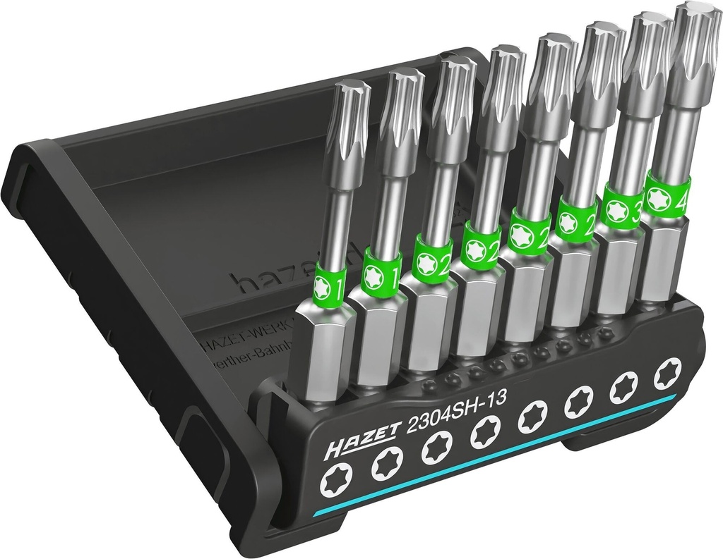 SmartHolder with 8 TORX screwdriver bits, long (2304SH-13, HAZET)