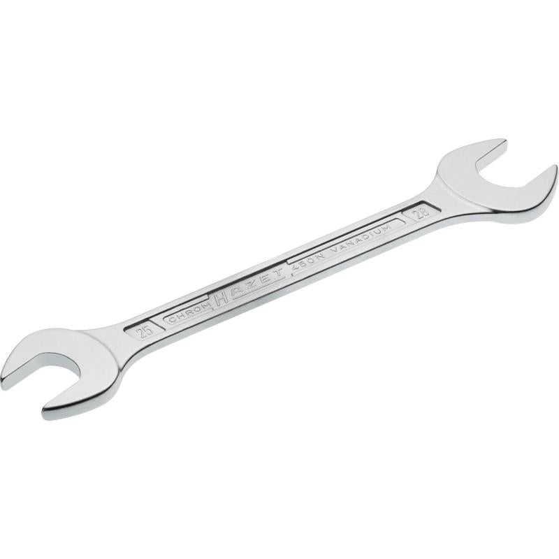 Double open-end wrench, outside hexagon profile, 25 × 28 mm (450N-25X28, HAZET)
