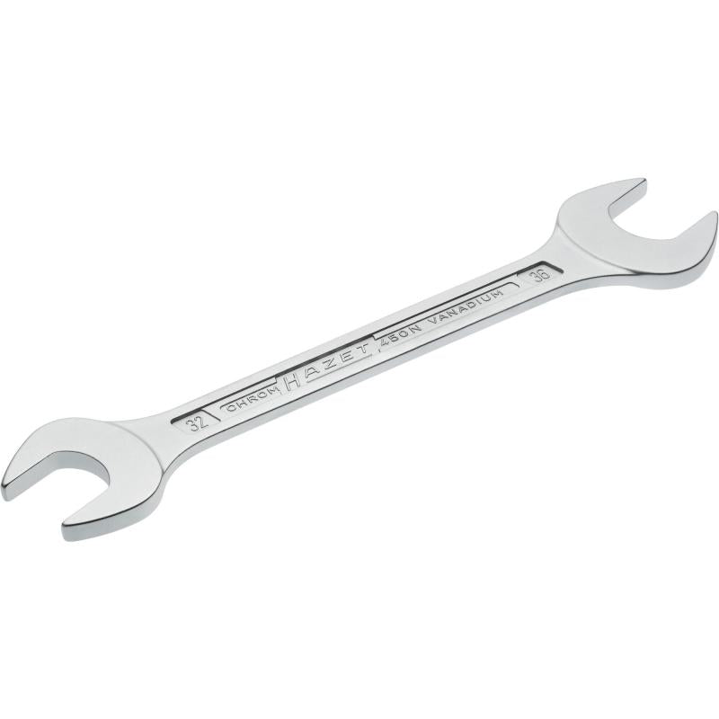 Double open-end wrench, outside hexagon profile, 32 × 36 mm (450N-32X36, HAZET)