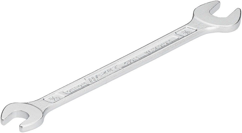 Divpusējā uzgriežņatslēga, ārējais sešstūra profils, 5/16 × 3/8″ (450NA-5/16X3/8VKH, HAZET)