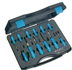 Kabeļu atvienošanas instrumentu komplekts, 12 daļas (4670-1/12, HAZET)