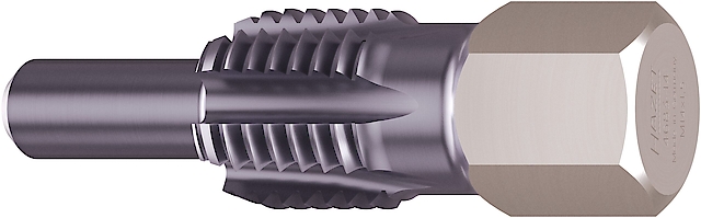 Vītņu remonta instruments izplūdes gāzu temperatūras sensoriem / zondēm, 13 mm ārējais sešstūris, garums 45 mm (4683-14, HAZET)