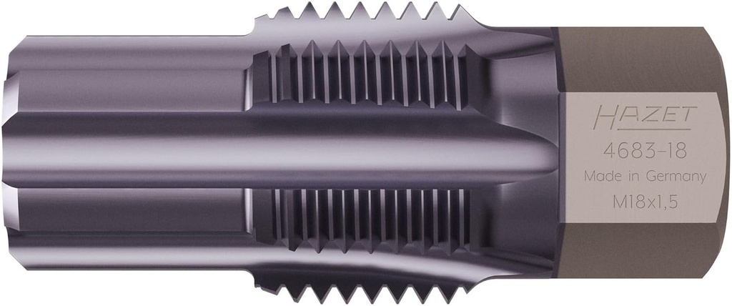 Vītņu remonta instruments izplūdes gāzu temperatūras sensoriem / zondēm, 13 mm ārējais sešstūris, garums 42 mm (4683-18, HAZET)