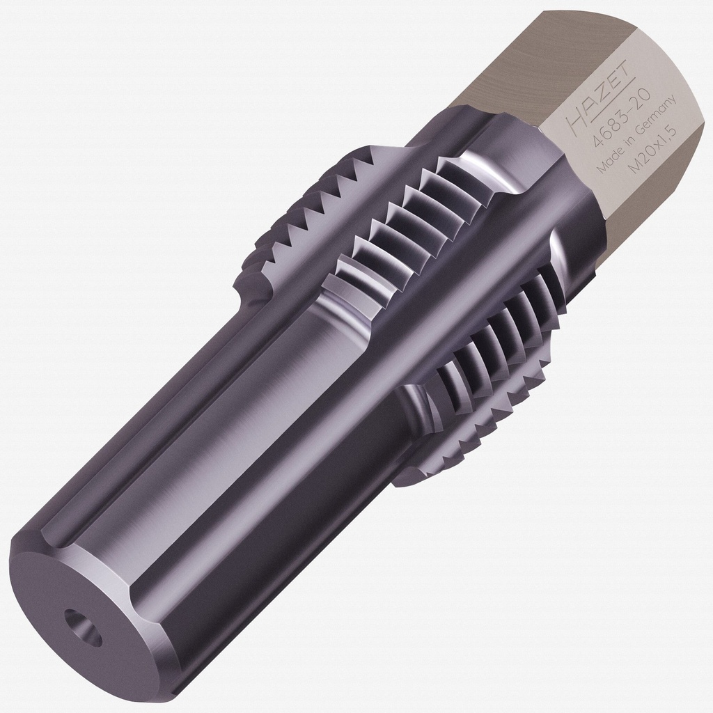Sriegio remonto įrankis išmetamųjų dujų temperatūros jutikliams / zondams, 13 mm išorinis šešiabriaunis, ilgis 50 mm (4683-20, HAZET)