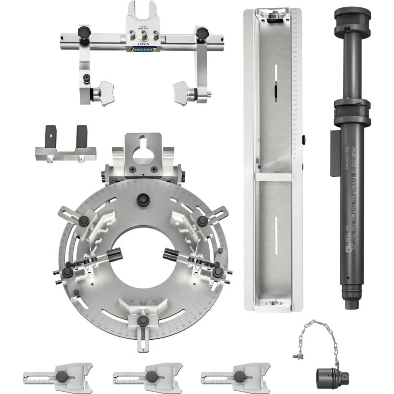 Stationary universal spring vice set, 4 pieces 4903/4 (1096915, HAZET)