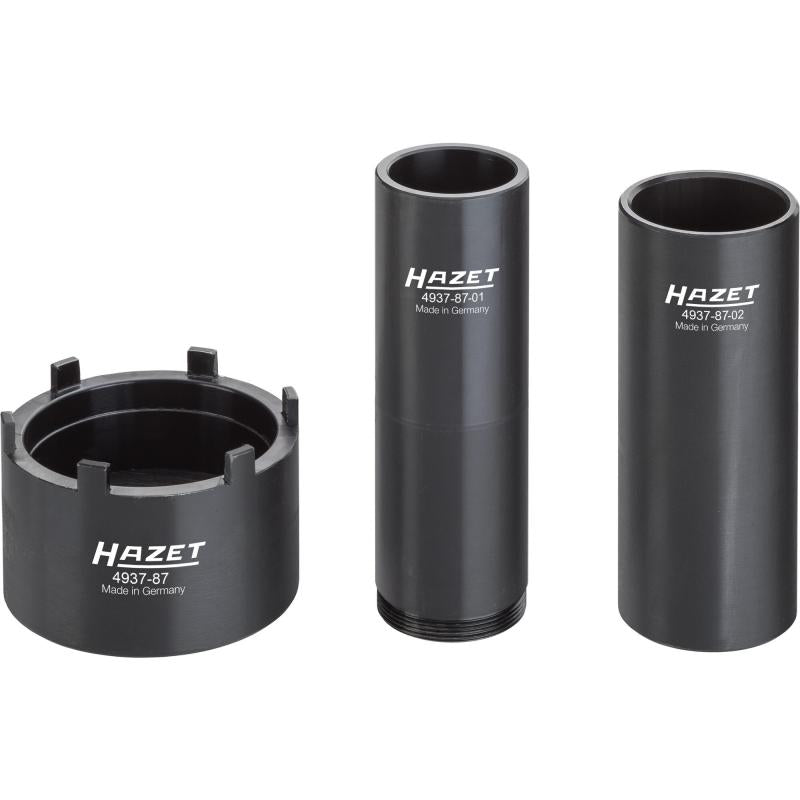 Commercial vehicle pin wrench set, 3/4" (20 mm) square, 3 pcs (4937-87/3, HAZET)