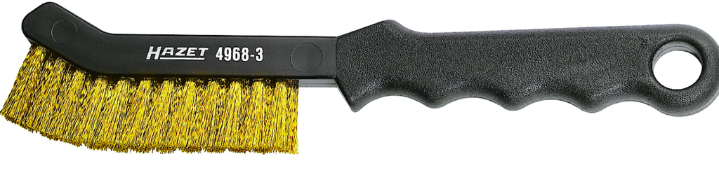 Žalvarinis stabdžių apkabos (suporto) šepetys, 225 mm (4968-3, HAZET)