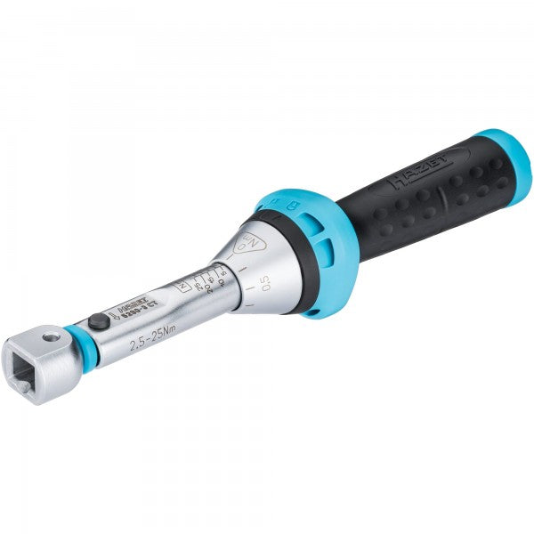 Torque wrench 2.5 – 25 Nm, 9 x 12 mm, with DAkkS calibration certificate (5280-3CTCAL, HAZET)