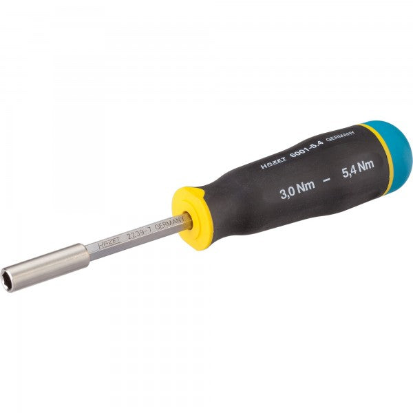 Torque screwdriver 3–5.4 Nm, 3-piece (6001-5.4/3, HAZET)