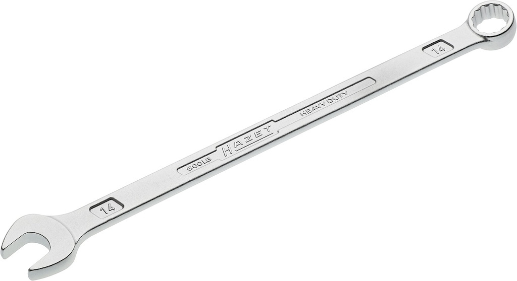 Combination wrench, extra long, 14 mm (600LG-14, HAZET)