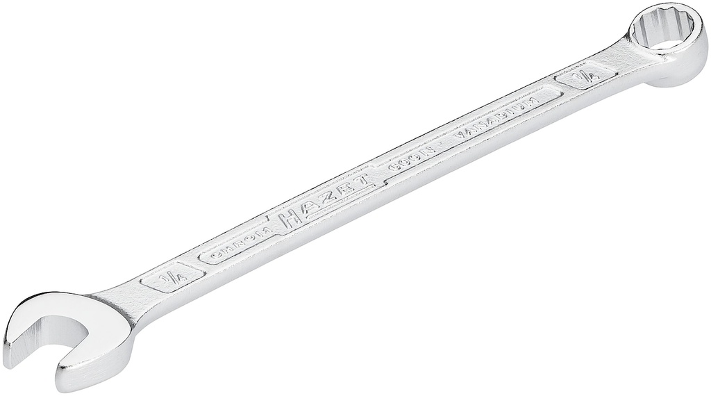 Kombinuotas veržliaraktis, 1/4" (colinis) (600NA-1/4, HAZET)