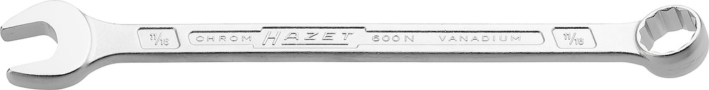 Combination wrench, 11/16" (600NA-11/16, HAZET)