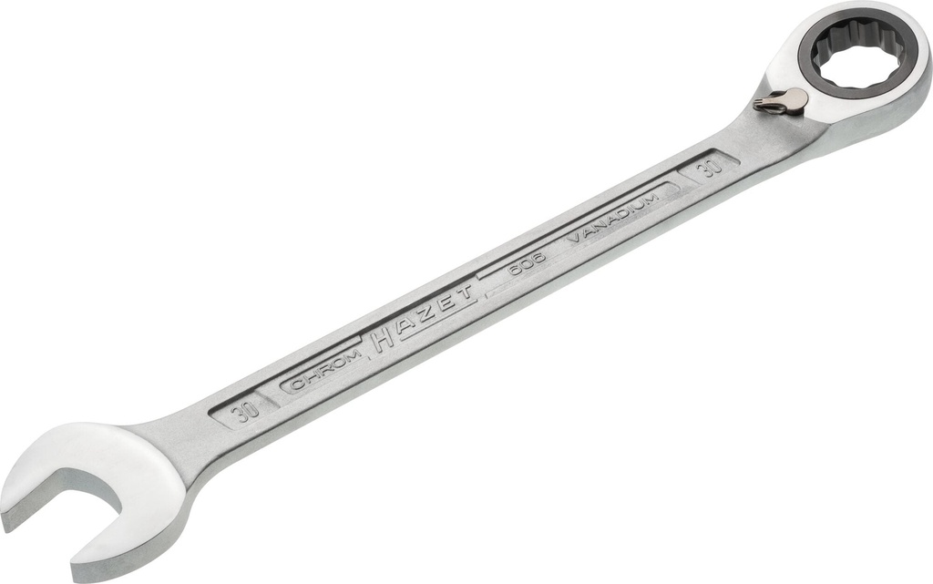 Terkšlinis kombinuotas veržliaraktis 30 mm (606-30, HAZET)
