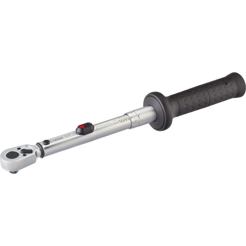 Dinamometrinis raktas su JAV standarto skale, momento diapazonas 27,1–135,6 Nm (6115-1CT, HAZET)