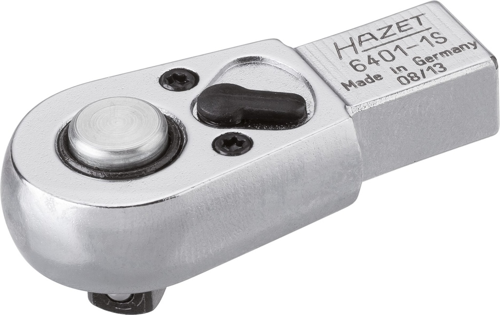 Insert reversible ratchet - 9 x 12 mm insert square, solid (6401-1S, HAZET)