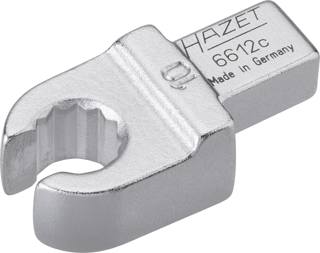 Ieliekamā gredzenatslēga, atvērta, 9x12mm, 10mm (6612C-10, HAZET)