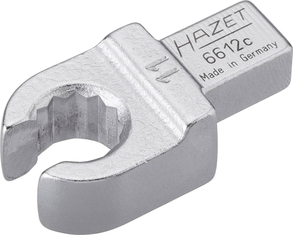 Insert box-end wrench, open, 9x12mm, 11mm (6612C-11, HAZET)