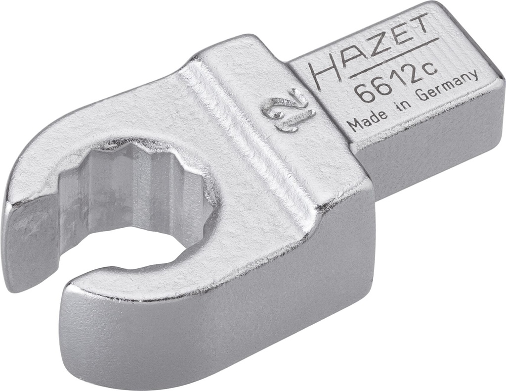 Insert box-end wrench, open, 9x12mm, 12mm (6612C-12, HAZET)