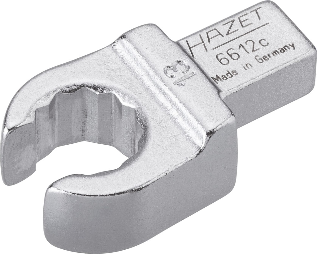 Insert box-end wrench, open, 9x12mm, 13mm (6612C-13, HAZET)
