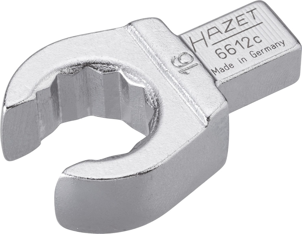 Ieliekamā gredzenatslēga, atvērta, 9x12mm, 16mm (6612C-16, HAZET)