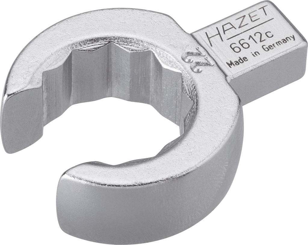 Ieliekamā gredzenatslēga, atvērta, 9x12mm, 22mm (6612C-22, HAZET)