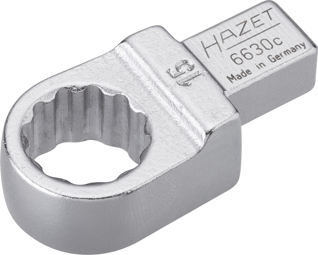 Insert box-end wrench, solid, 9x12mm, 15mm (6630C-15, HAZET)