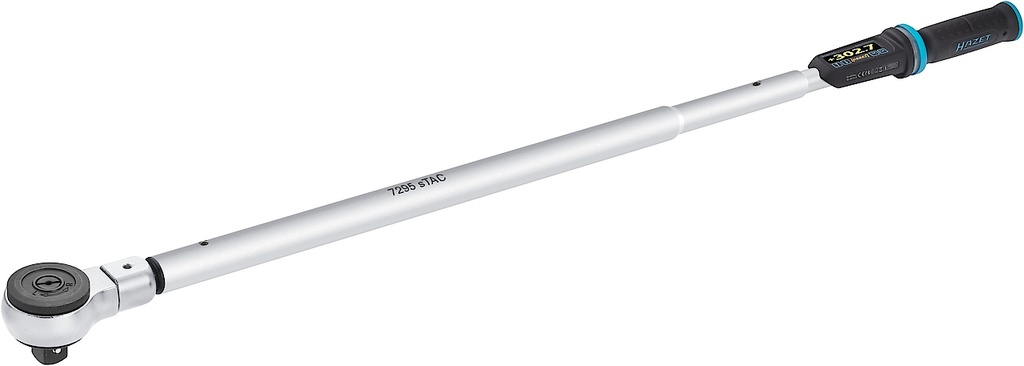 Elektroninis dinamometrinis (momento) raktas su kampo matuokliu, 65–650 Nm (7295-5STAC, HAZET)