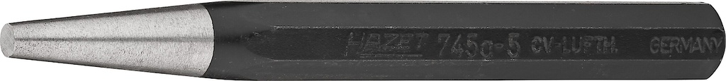 Kaištinis išmušėjas (smaigas), 5 mm (745A-5, HAZET)