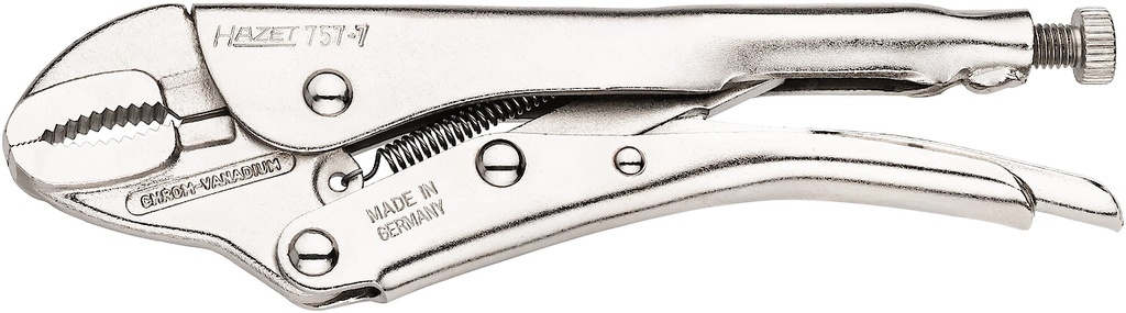 Fiksuojančios replės - ilgis: 180 mm (757-7, HAZET)