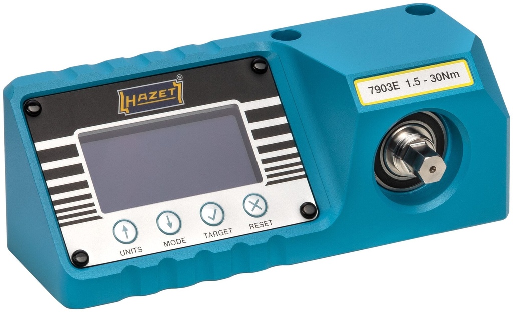 Elektroniskais griezes momenta testeris 1,5–30 Nm (7903E, HAZET)
