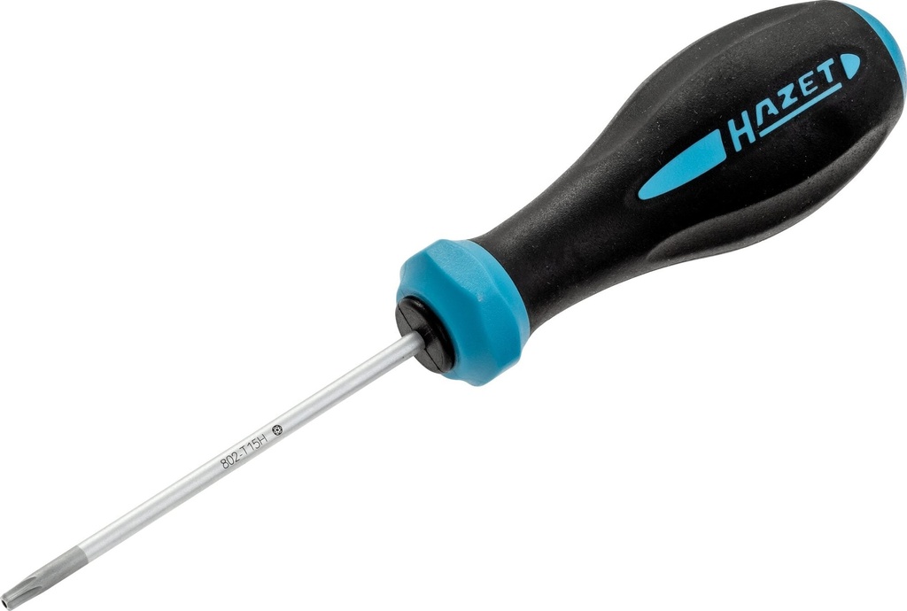 Atsuktuvas TORX su skyle T15H (802-T15H, HAZET)