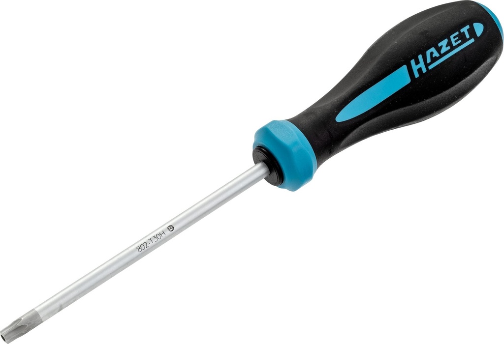 Atsuktuvas TORX su skyle T30H (802-T30H, HAZET)