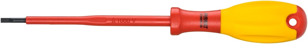 Atsuktuvas elektrikams su apsaugine izoliacija, plokščias 0,5 x 3 mm (810VDE-30, HAZET)