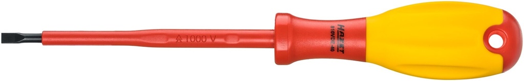 Atsuktuvas elektrikams su apsaugine izoliacija, plokščias 0,8 x 4 mm (810VDE-40, HAZET)