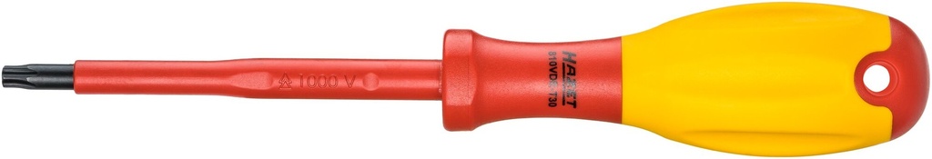 Elektriķa skrūvgriezis ar aizsargizolāciju, iekšējā TORX T30 (810VDE-T30, HAZET)