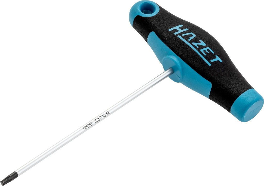 TORX atsuktuvas su T formos rankena T10 (828-T10, HAZET)
