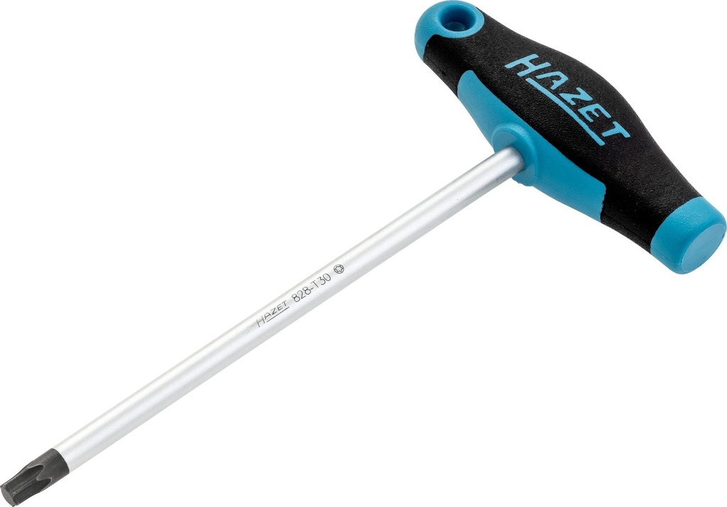 TORX skrūvgriezis ar T veida rokturi T30 (828-T30, HAZET)