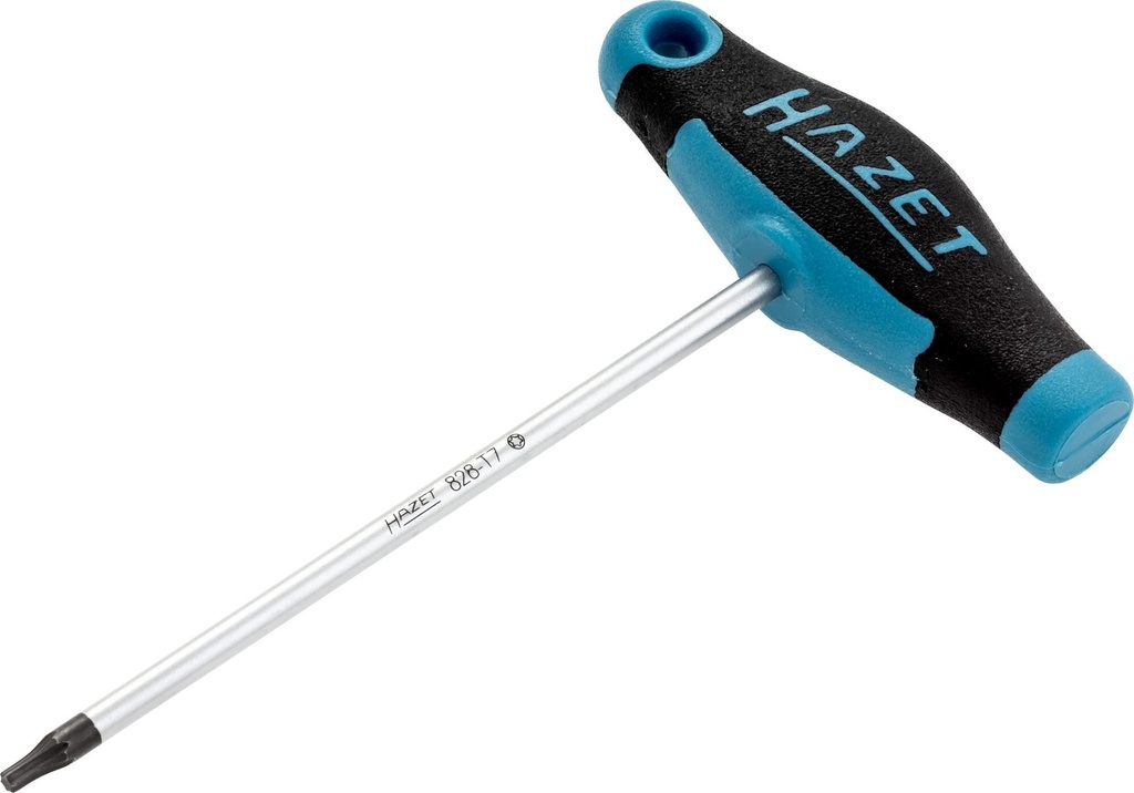 TORX atsuktuvas su T formos rankena T7 (828-T7, HAZET)