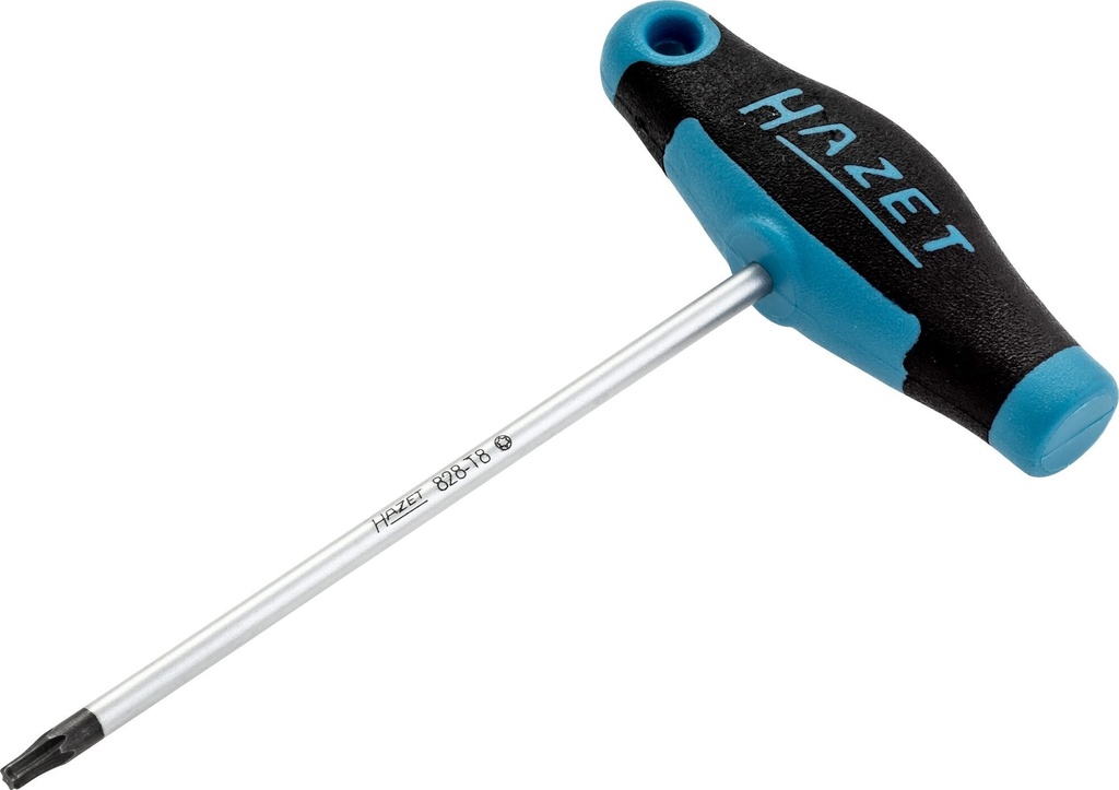 Atsuktuvas TORX T8 su T formos rankena (828-T8, HAZET)