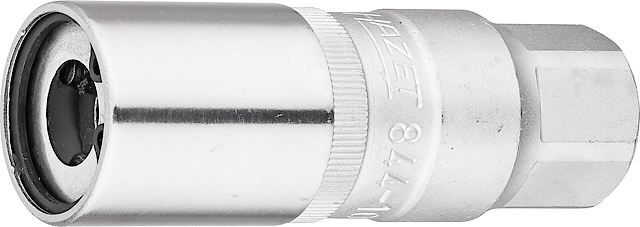 Smeigių ištraukiklis, 1/2 col. (12,5 mm) keturbriaunis, tuščiaviduris (844-10, HAZET)